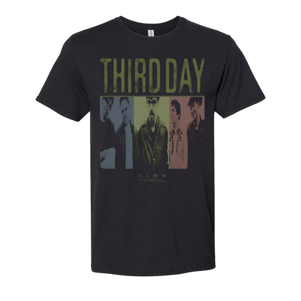 Third Day Photo Tee Time Black