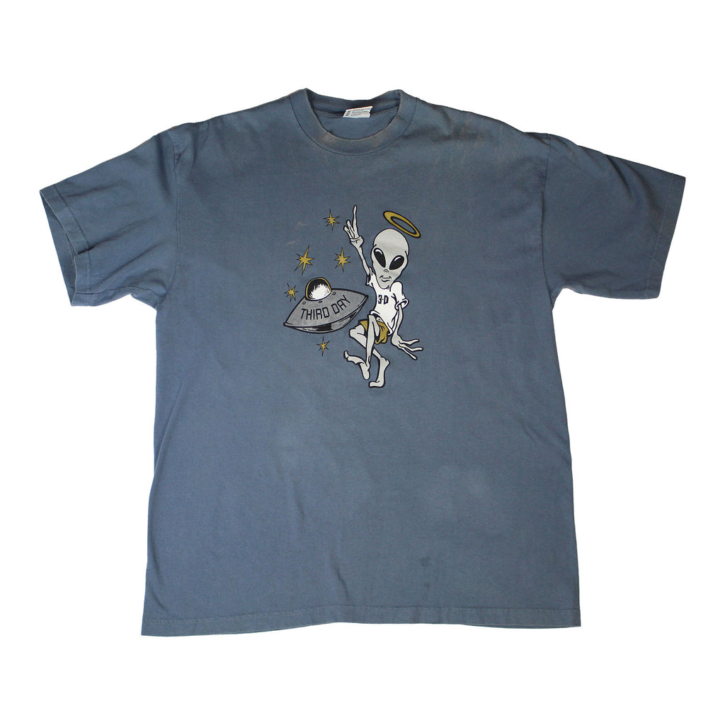 Third day alien blue grey vintage t-shirt