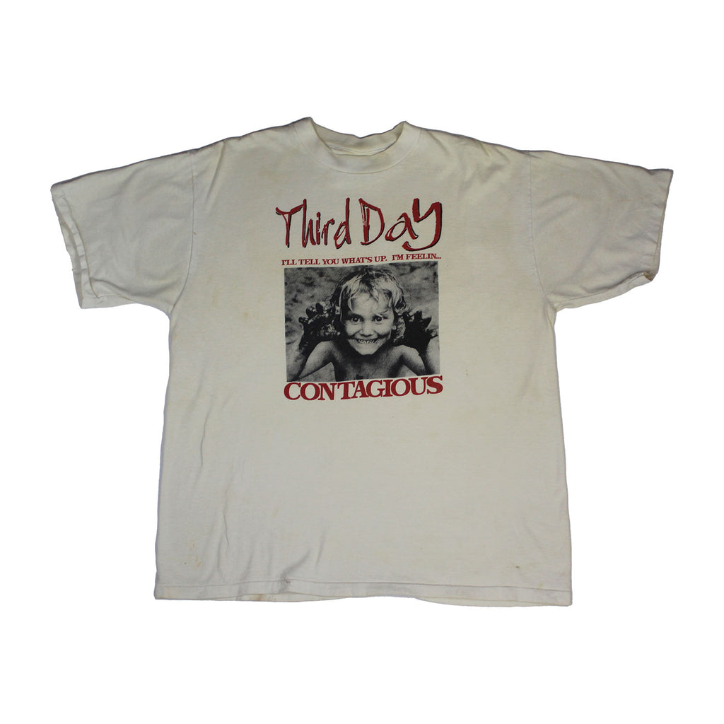 third day khaki vintage tee contagious