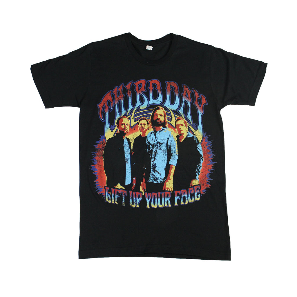 Third Day Vintage Band Tee Colorful Lift Up Your Face