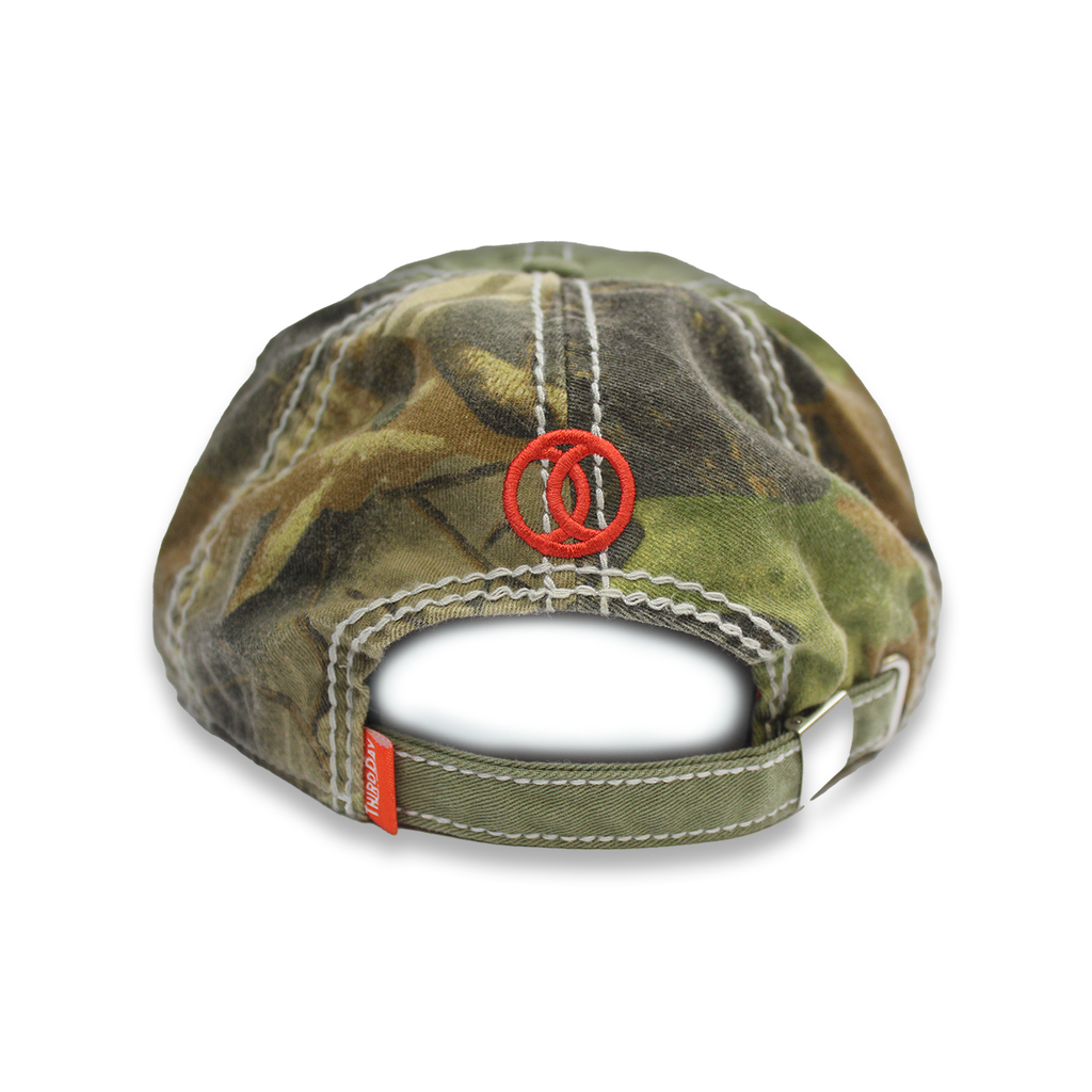 Third day flag camo green hat