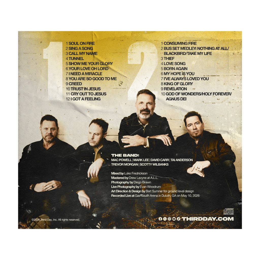 Live From Atlanta, GA (The 30th Anniversary Tour) CD – Third Day